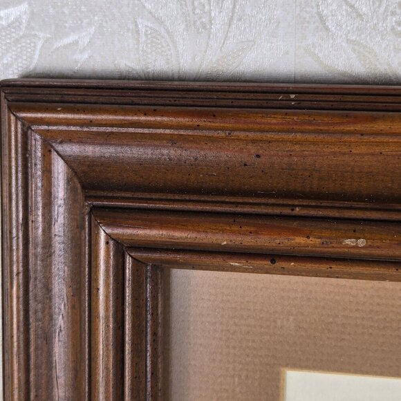 Vintage 1950's Woodblock Print "Owl and Cherry" by Eiichi Kotozuka Framed Glass - Picture 10 of 16